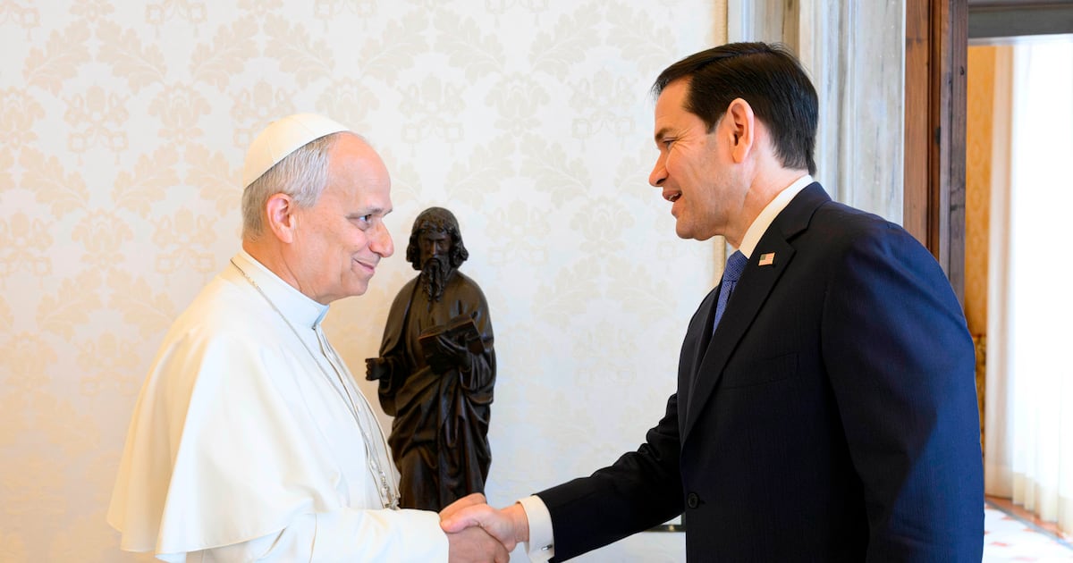 Rubio and Pope Leo Discuss Middle East in ‘Friendly and Constructive’ Meeting