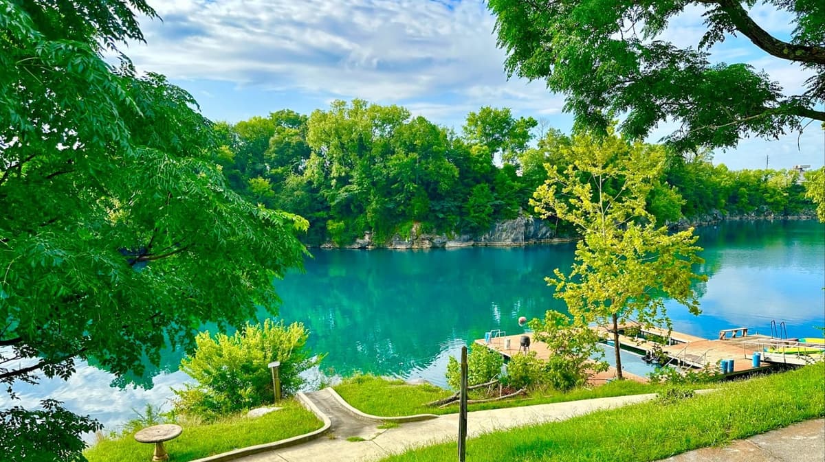 Alabama's Once-Active Quarry Is Now A Premier Scuba Diving Destination With Caribbean Turquoise Waters