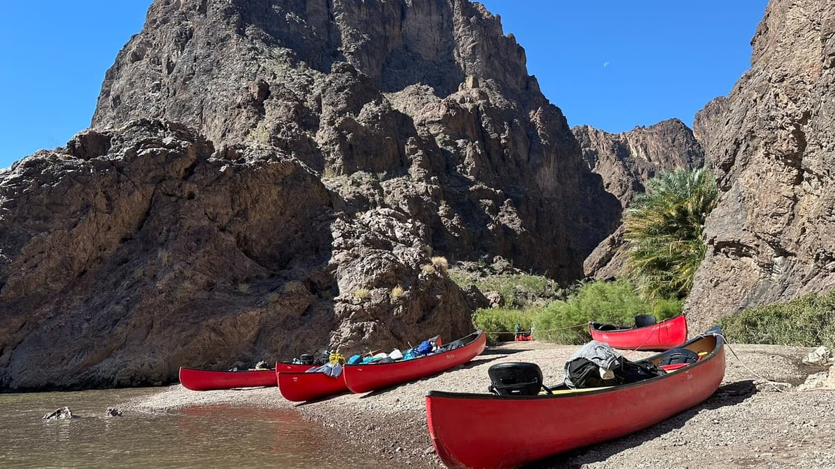 Between Arizona And Nevada Is A Secret Water Trail With Camping, Caverns, And Hot Springs