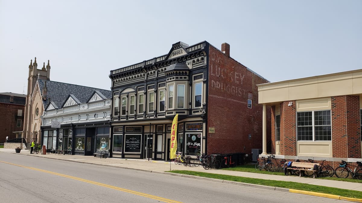 Between Columbus And Dayton Is A Cozy Ohio Village With A Historic Opera House And Local Eats