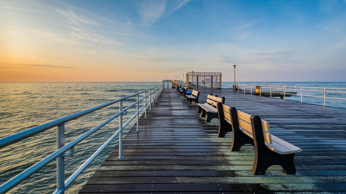 New Jersey's Longest Pier Is An Iconic Angler's Haven For Saltwater Fishing And Sunset Spectating
