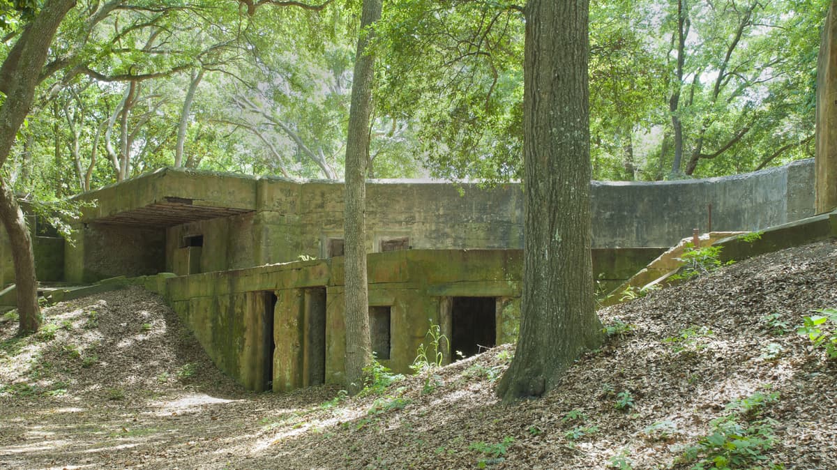 South Carolina's Abandoned Military Fort On The Coast Is Now A Historic Preserve With A Scenic Beach