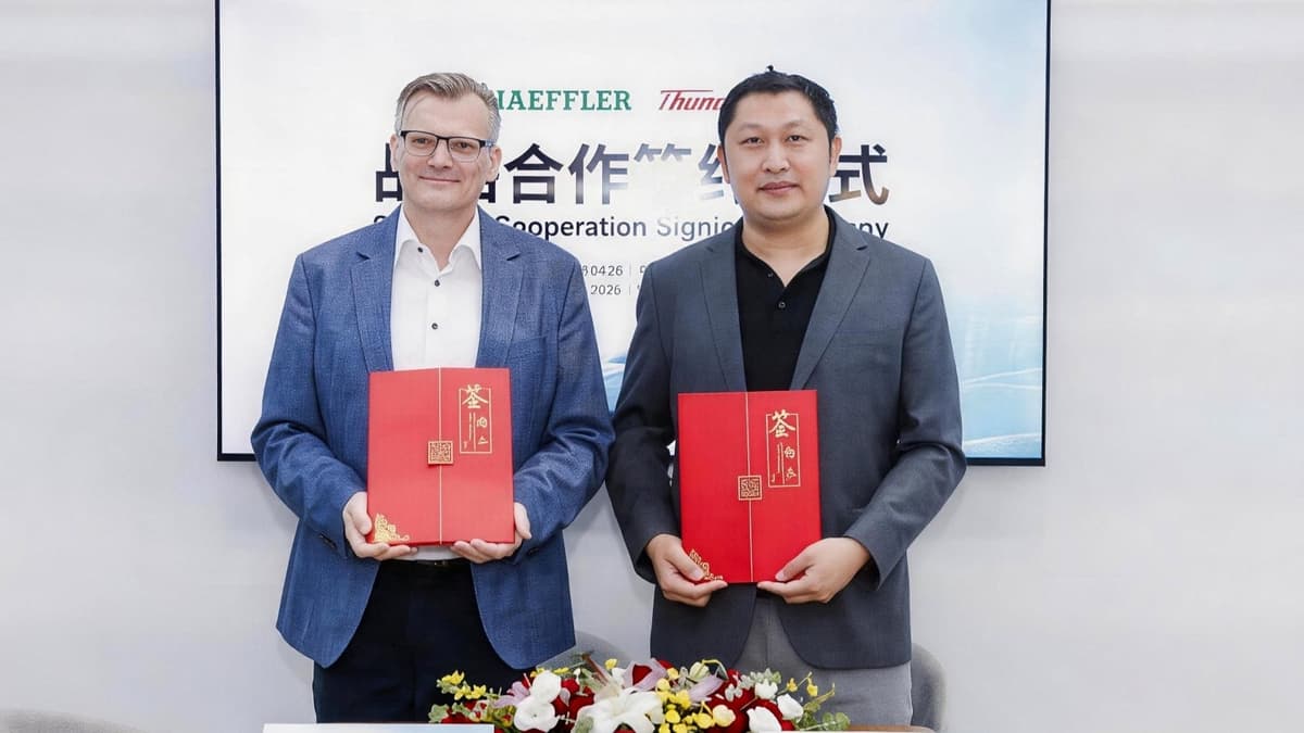 Schaeffler and ThunderSoft Partner on Vehicle Computing Platforms