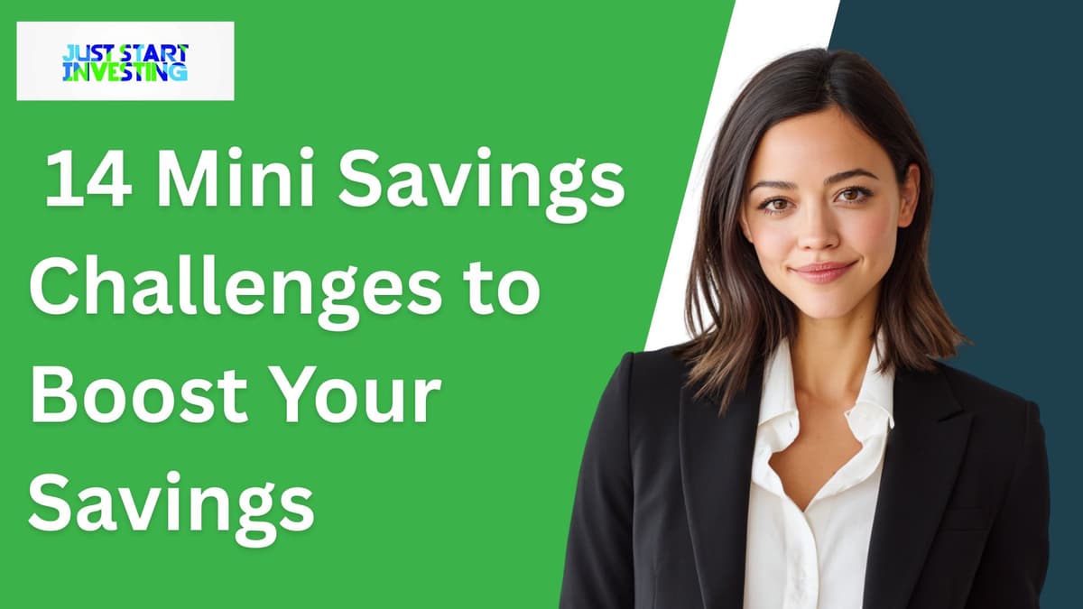 14 Mini Savings Challenges to Boost Your Savings