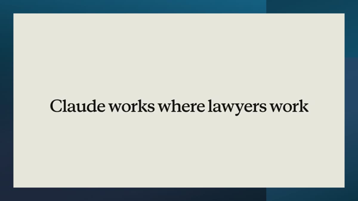 Anthropic Goes All-In on Legal, Releasing More Than 20 Connectors and 12 Practice-Area Plugins for Claude