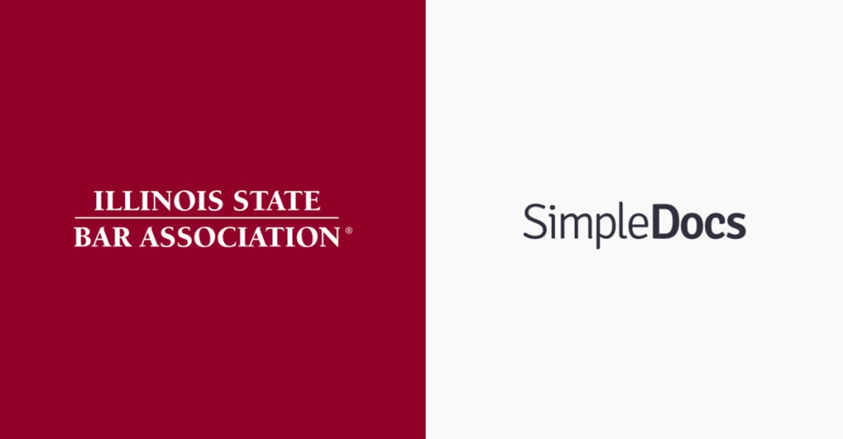 Aiming To Provide Members with Affordable AI Tools, Illinois Bar Partners with SimpleDocs for Contract Review