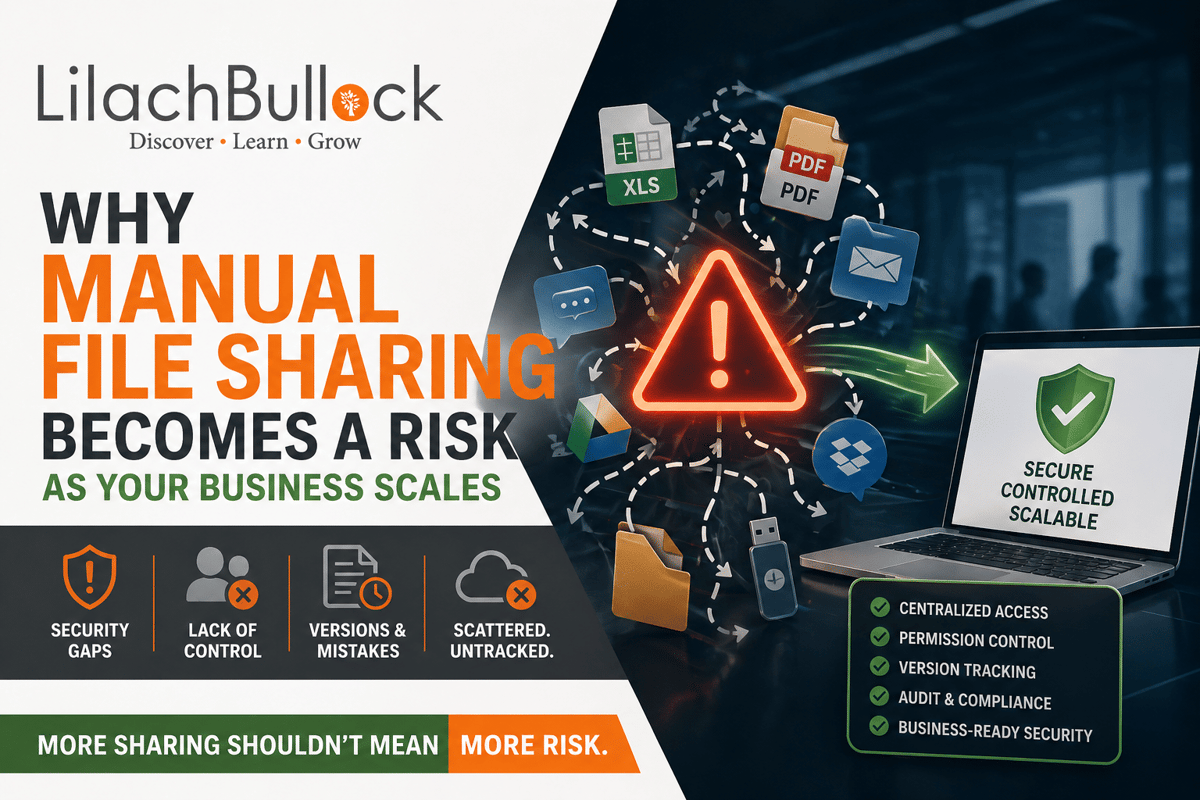 Why Manual File Sharing Becomes a Risk as Your Business Scales