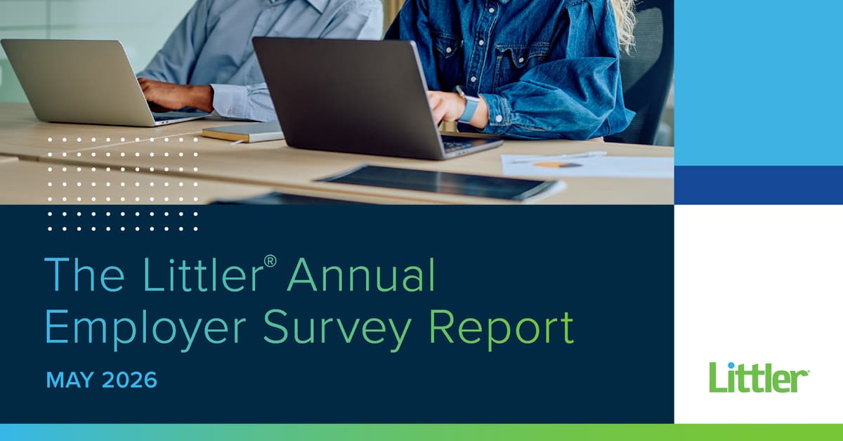 The Littler Annual Employer Survey 2026