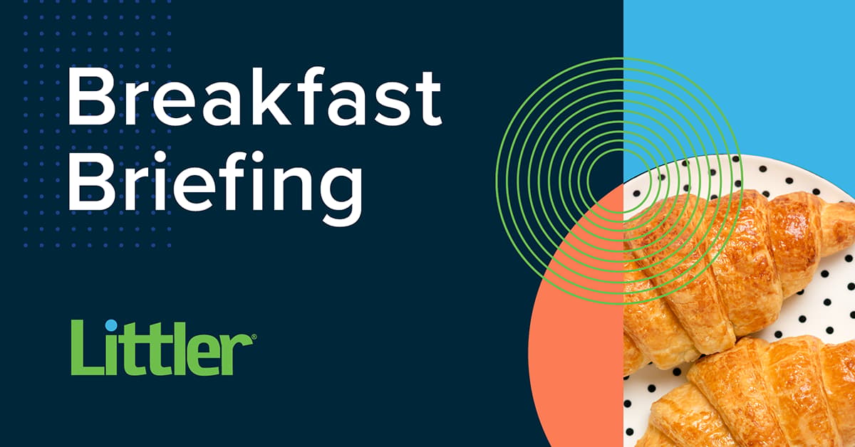 Littler Hawaiʻi Breakfast Briefing - July 2026