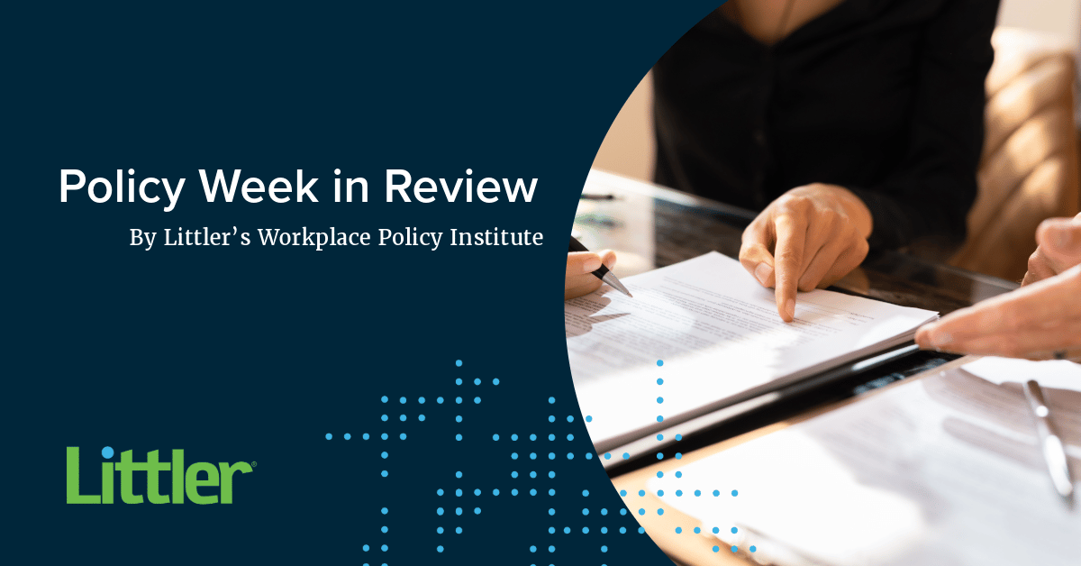 Policy Week in Review – February 6, 2026