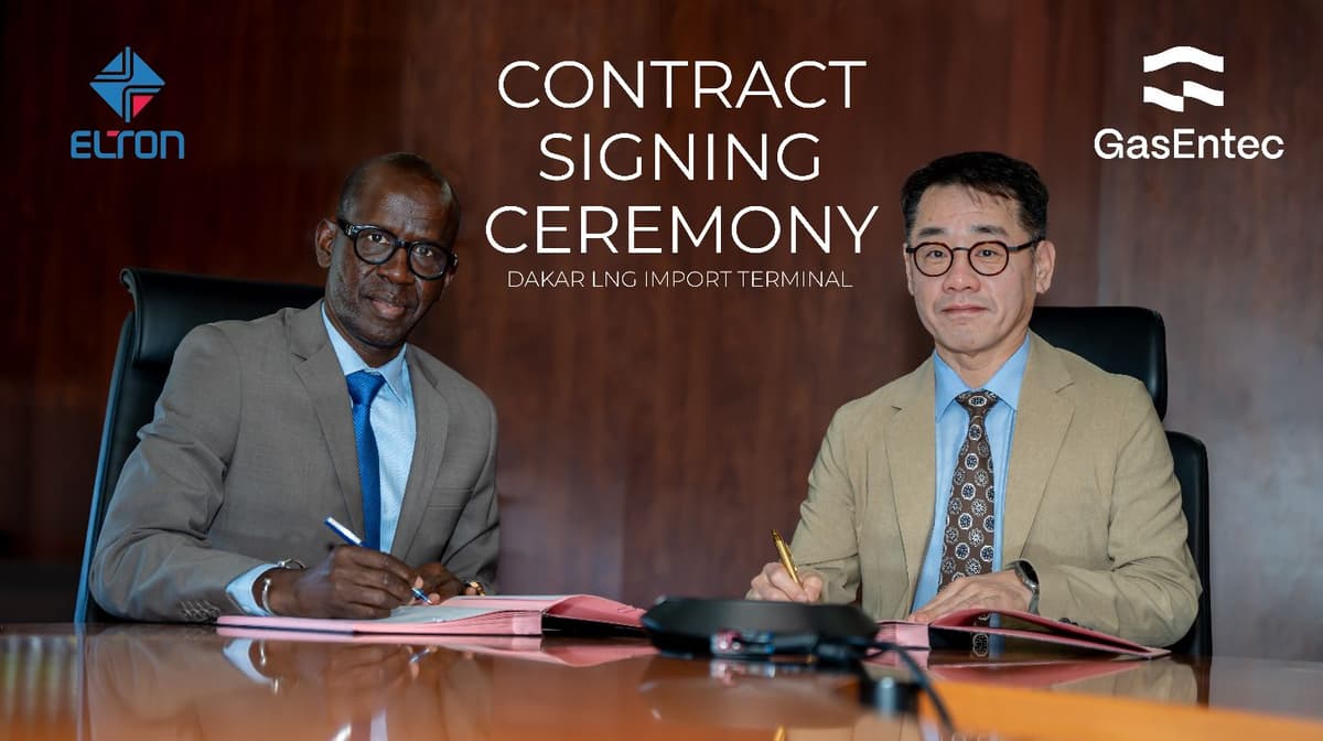 GasEntec Secures Contract for LNG Terminal in Senegal