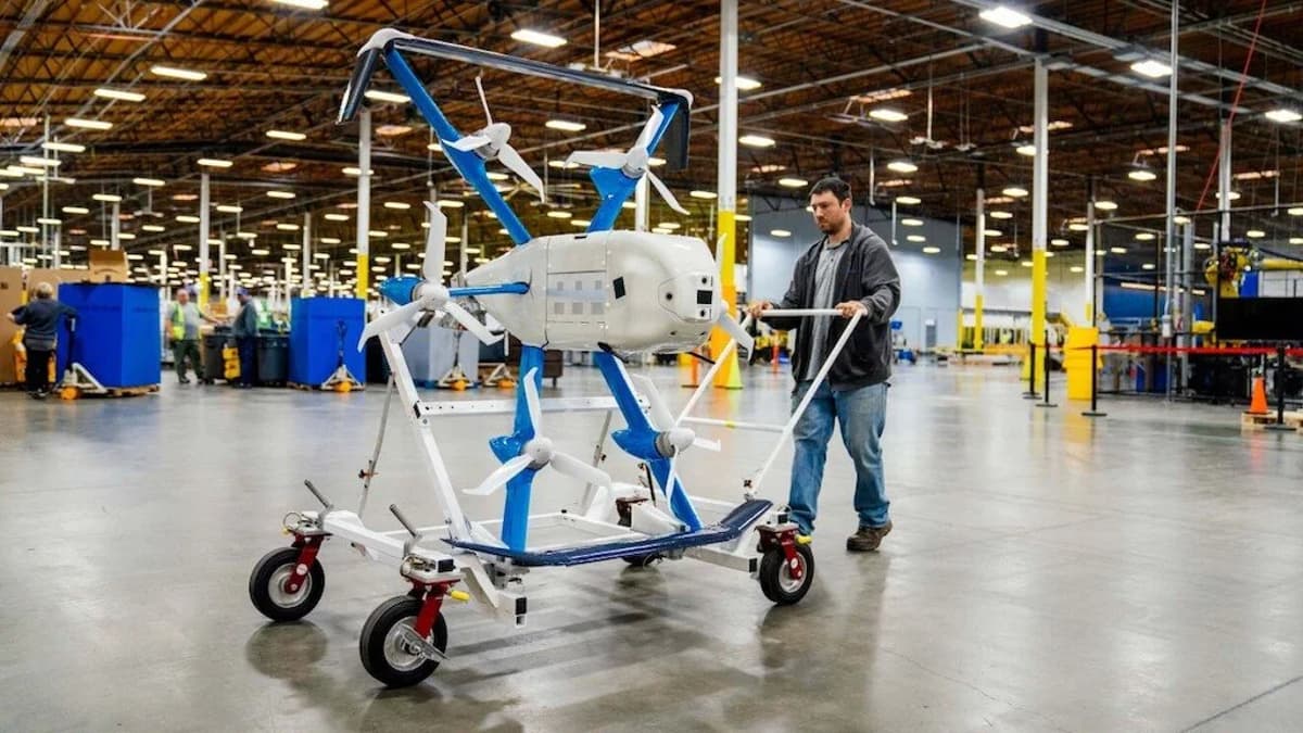 Amazon Launches UK Drone Delivery Service