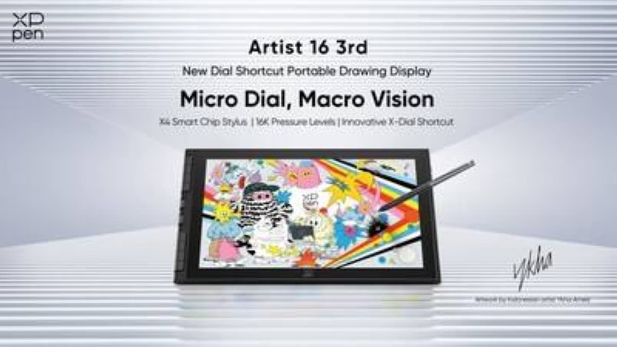 XPPen Launches Artist 16 3rd with the All-New X-Dial Shortcut and Upgraded X4 Smart Chip Stylus