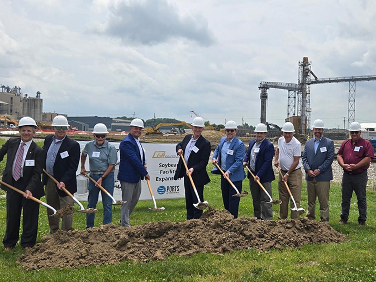 CGB Breaks Ground for $47M Expansion at Ports of Indiana Mount Vernon