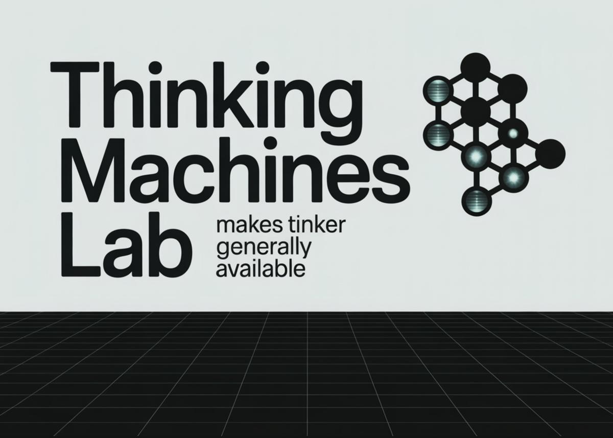 Thinking Machines Lab Makes Tinker Generally Available: Adds Kimi K2 Thinking And Qwen3-VL Vision Input