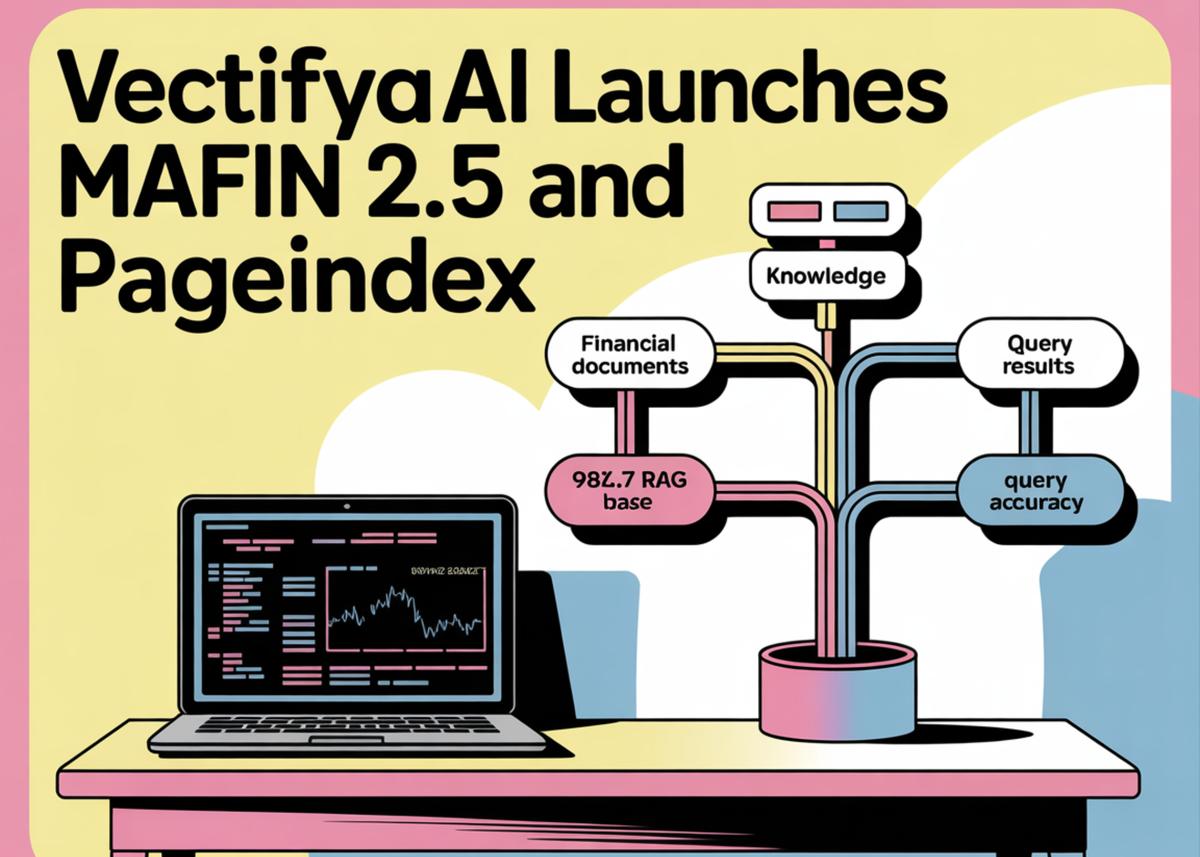 VectifyAI Launches Mafin 2.5 and PageIndex: Achieving 98.7% Financial RAG Accuracy with a New Open-Source Vectorless Tree Indexing.