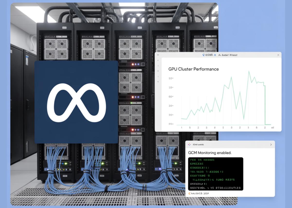 Meta AI Open Sources GCM for Better GPU Cluster Monitoring to Ensure High Performance AI Training and Hardware Reliability