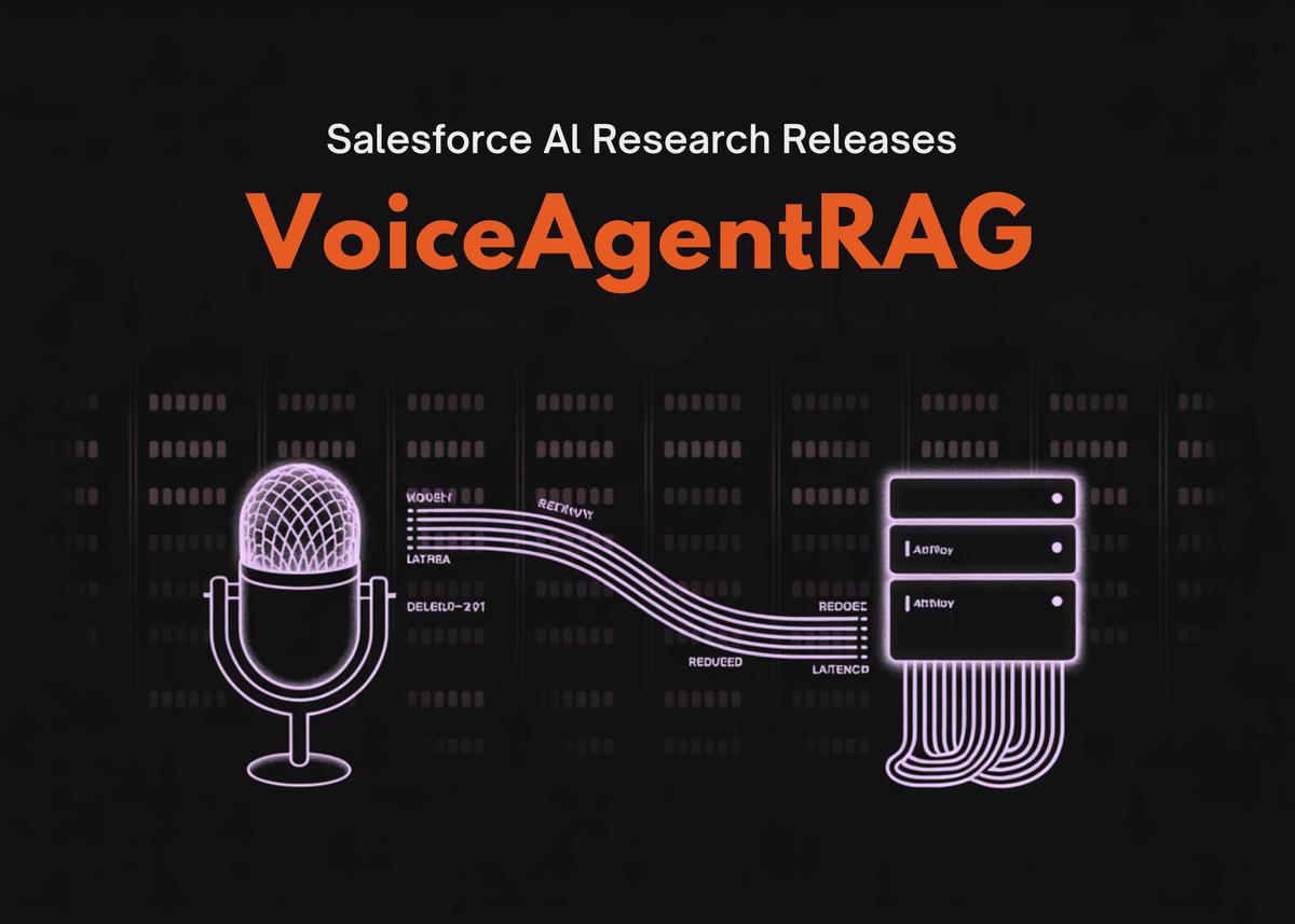 Salesforce AI Research Releases VoiceAgentRAG: A Dual-Agent Memory Router that Cuts Voice RAG Retrieval Latency by 316x
