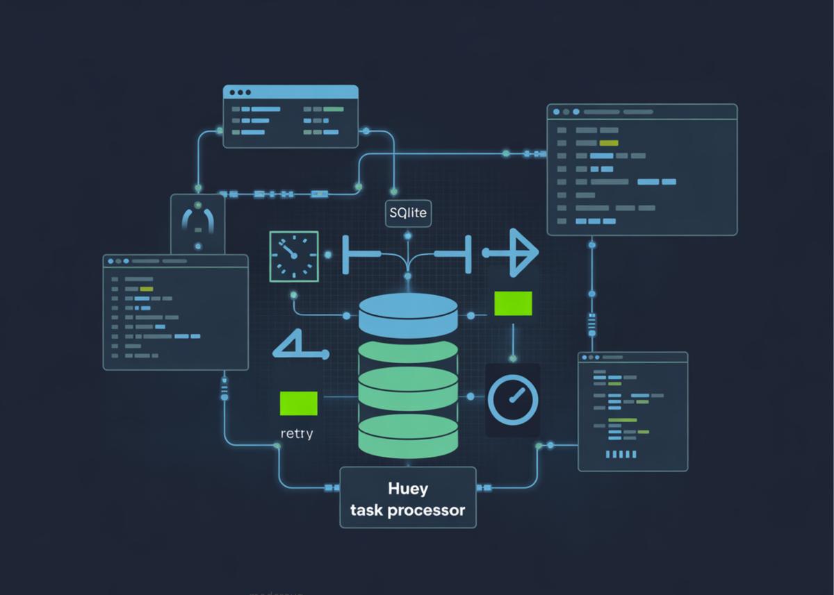 A Coding Guide to Build a Production-Grade Background Task Processing System Using Huey with SQLite, Scheduling, Retries, Pipelines, and Concurrency...