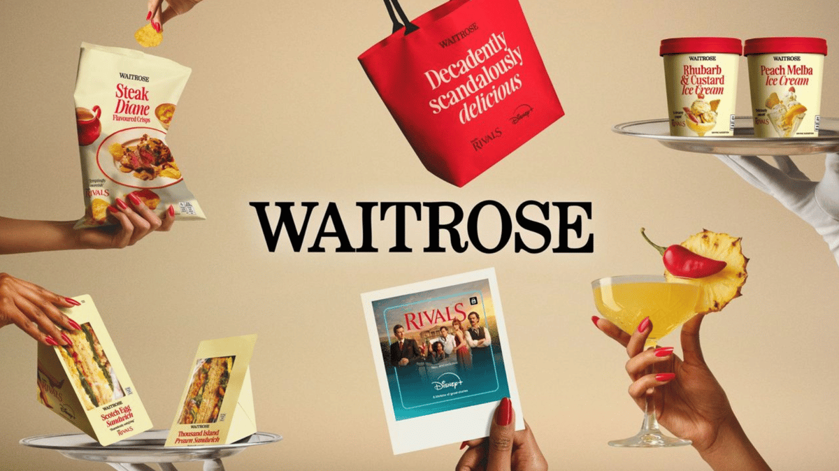 Waitrose Goes Back to the 80s for ‘Noshtalgia’ Fest with Disney’s Rivals
