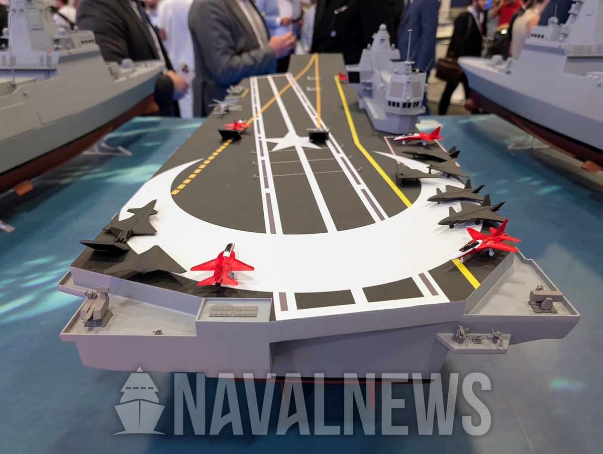 Türkiye Starts Work on HÜRJET Naval Variant for Aircraft Carrier