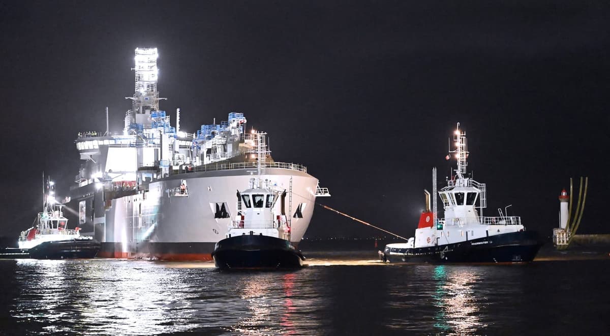 Chantiers De L’Atlantique Launches 3rd BRF Supply Ship for the French Navy