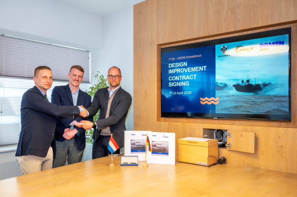 Major Contract Amendment of Advanced RHIB Capability for German Navy F126 Frigate Programme