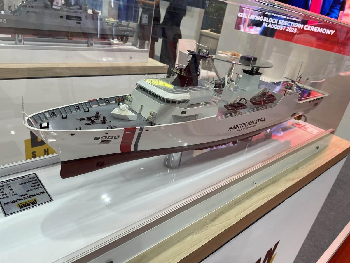 Malaysia Signs Contract with Desan Shipyard on Second Multi-Purpose Mission Ship