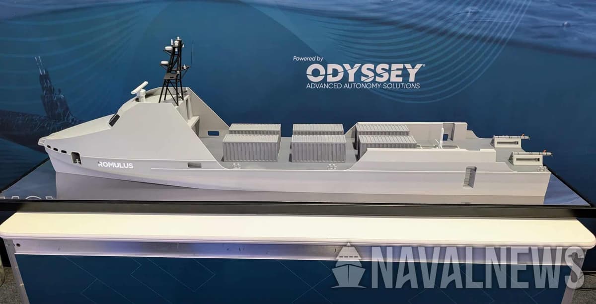 HII Showcased ROMULUS 151 at Combined Naval Event 2026