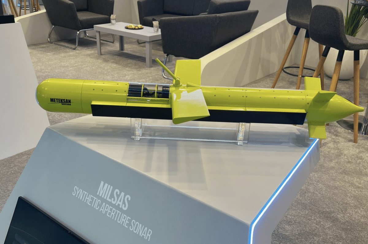 Meteksan Unveils MILSAS Synthetic Aperture Sonar at SAHA EXPO 2026