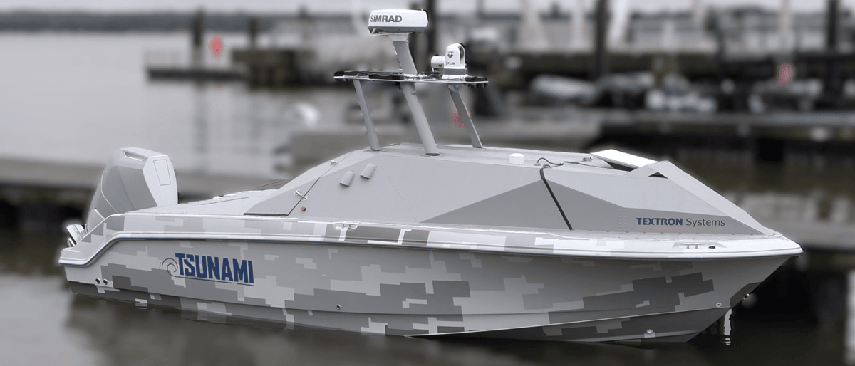Textron Awarded DIU Contract to Provide Tsunami USV to U.S. Navy