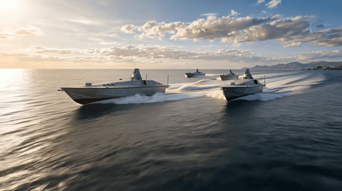 STM Unveils YAKTU Swarm Kamikaze Unmanned Surface Vehicle