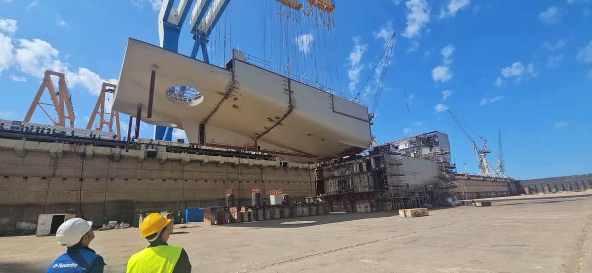 Navantia Progresses with BAM-IS Submarine Rescue Vessel Construction