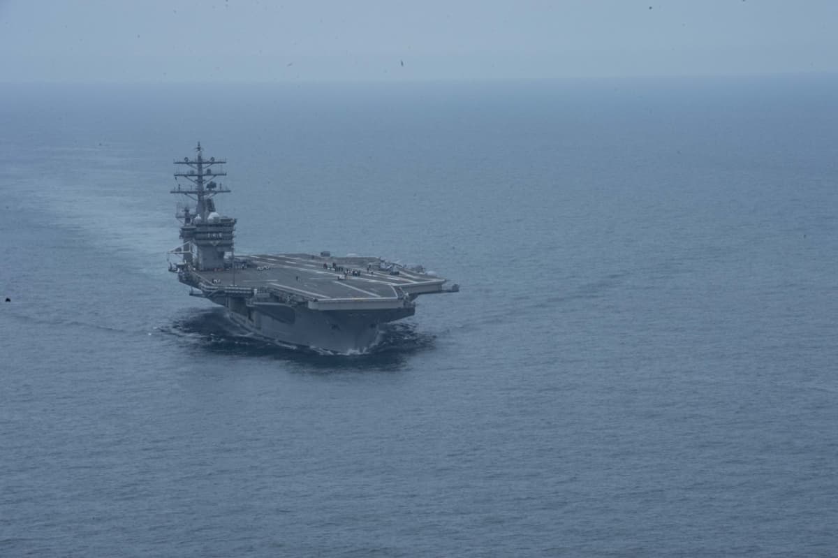 Another US Aircraft Carrier Struck by Onboard Fire