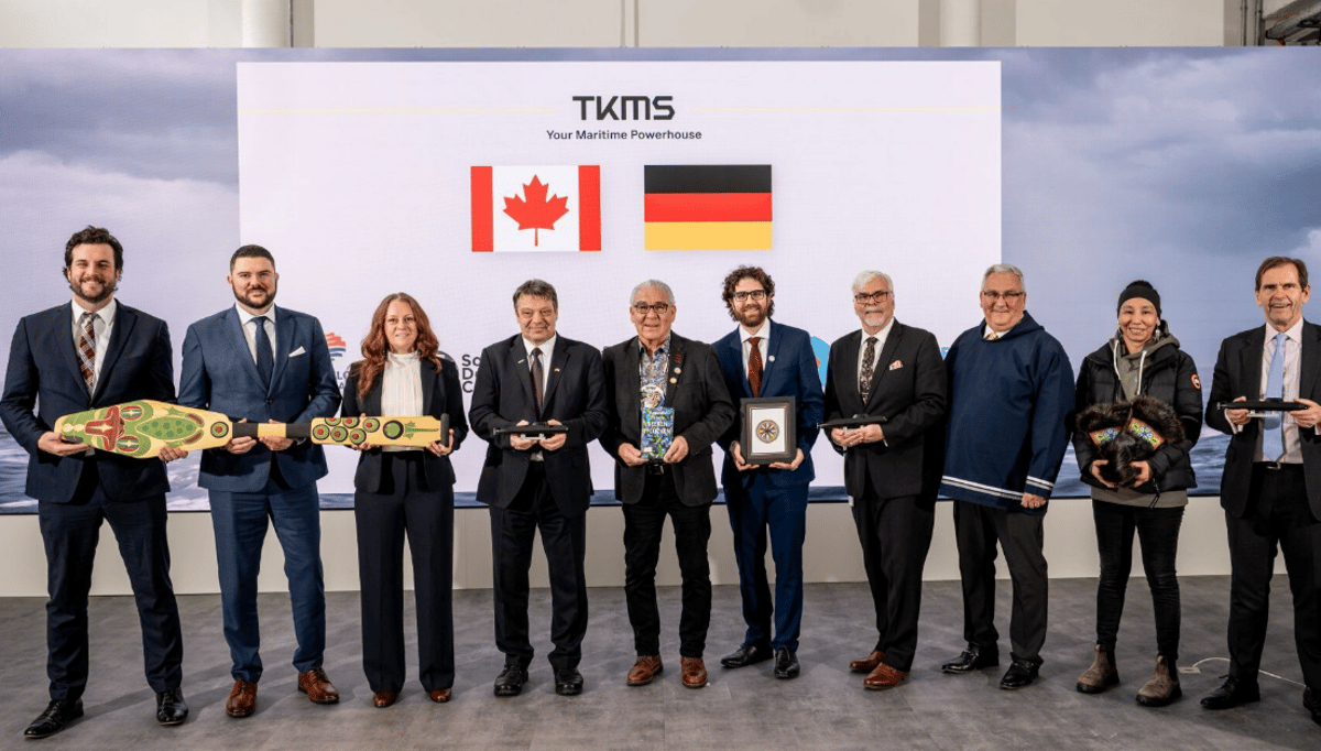 TKMS Inks Two Deals to Support Canadian Patrol Submarine Project