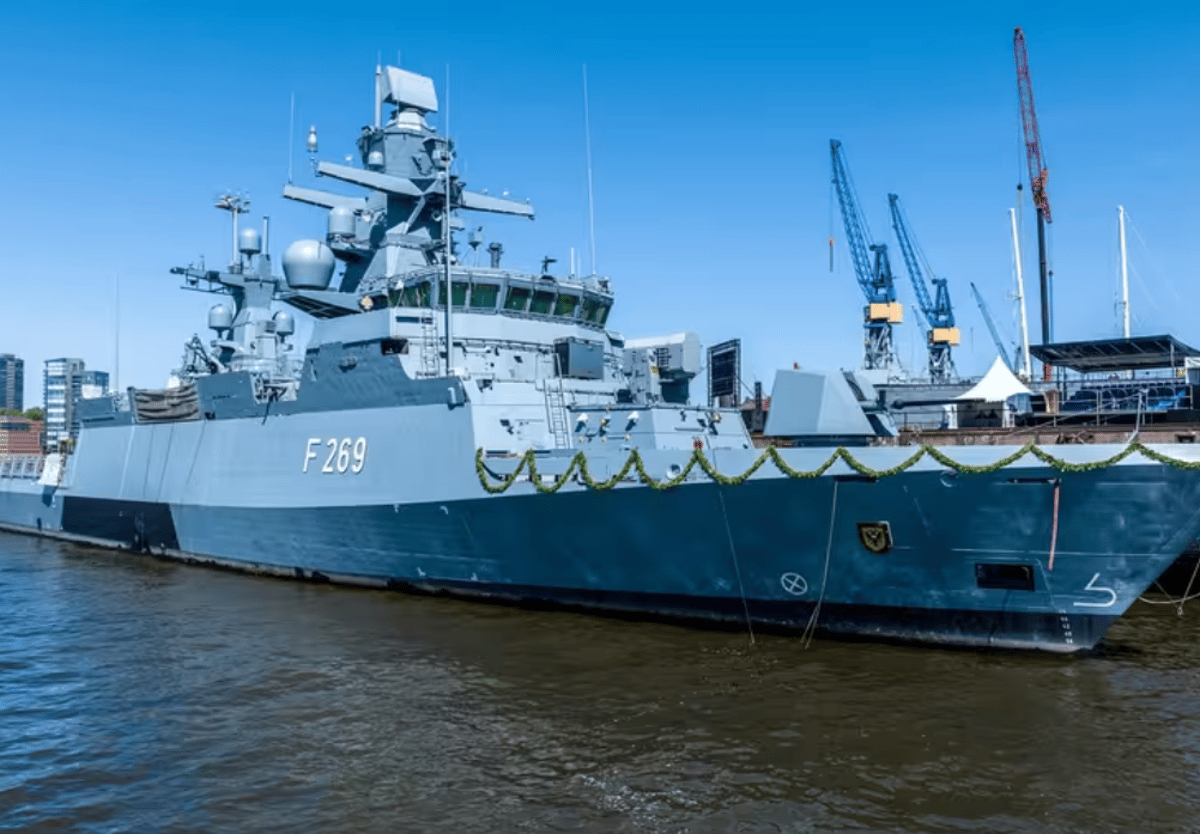 German Navy Christens Fifth and Final K130 Batch II Corvette