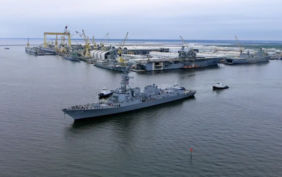 US Navy’s Newest Flight III Arleigh Burke-Class Destroyer Heads Toward Commissioning