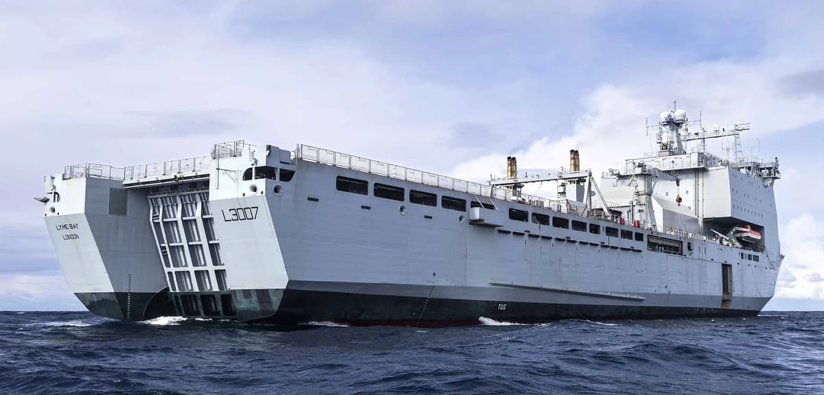 RFA Lyme Bay Completes Training in the Mediterranean Before Possible Strait of Hormuz Deployment