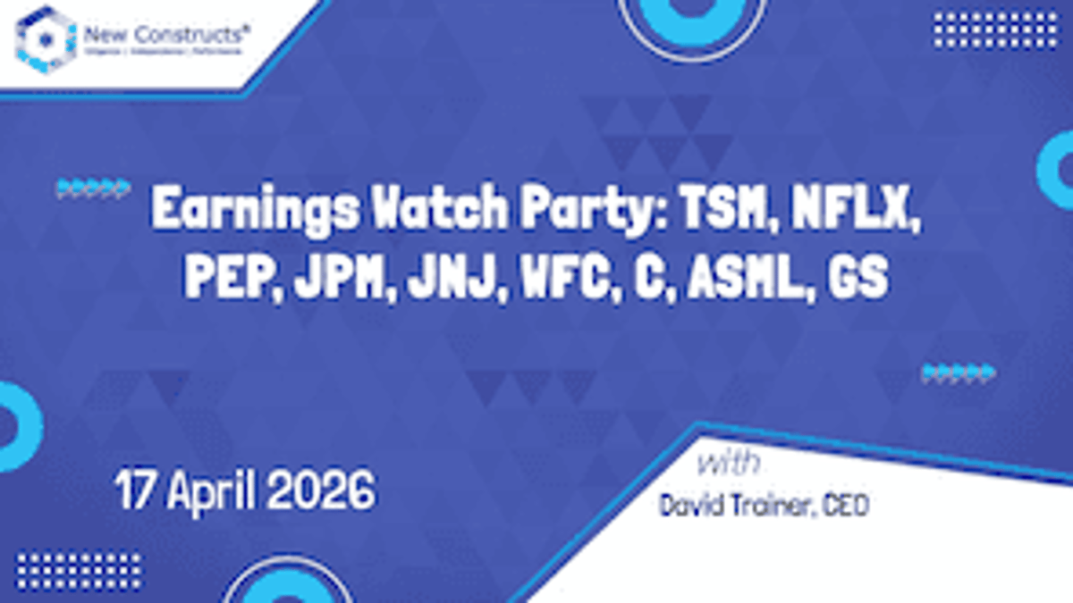 Watch Our Recap: Earnings From JPMorgan Chase, Netflix, Taiwan Semiconductor, Goldman Sachs, and More