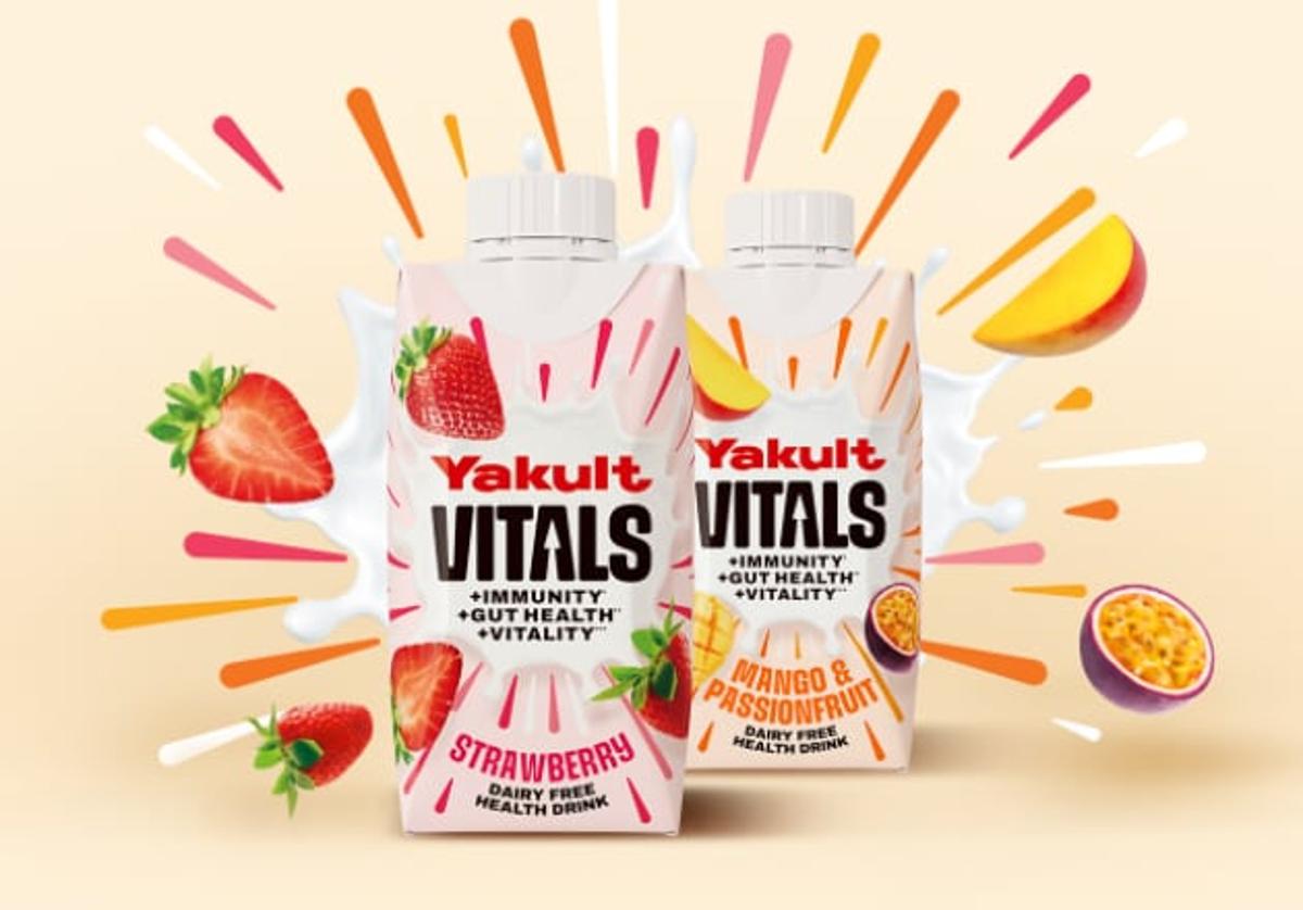 Yakult Europe Goes Dairy-Free with Vitality Drink Launch