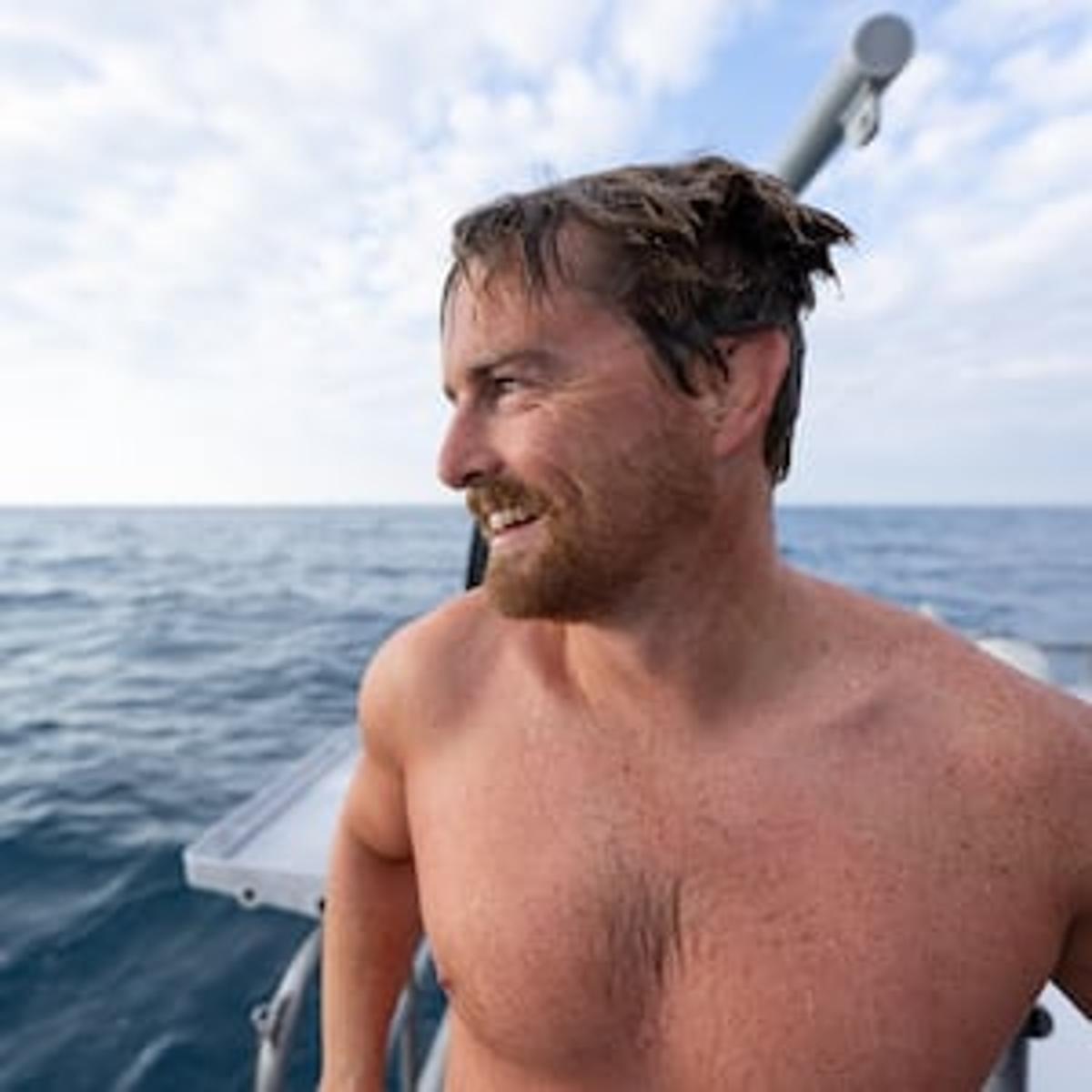 Ultra Swimmer Jono Ridler Comes Ashore in Napier as End to Epic Swim Draws Closer