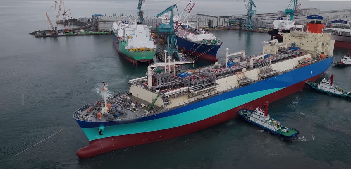 FSRU Launch Bringing Europe’s Next Terminal Closer to Completion