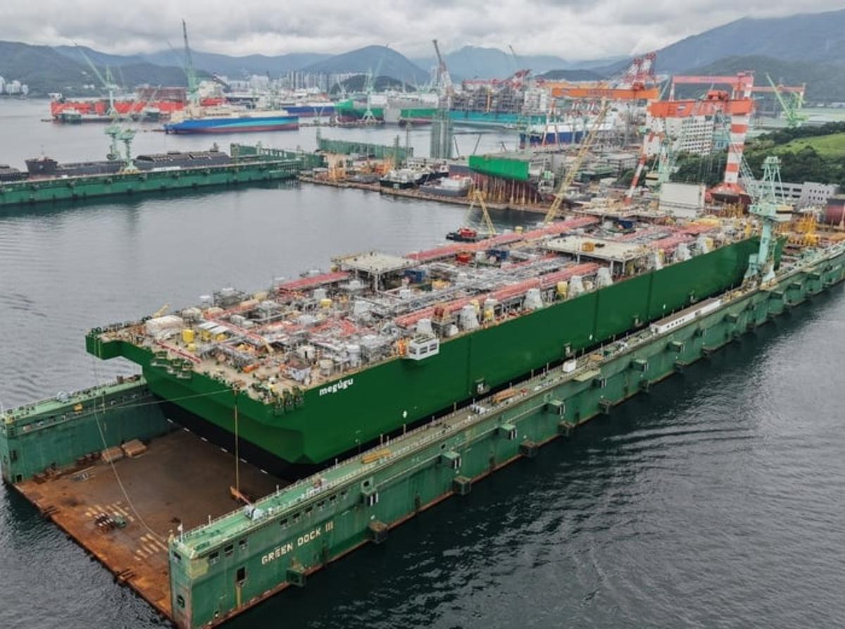 Canada’s $4B Hydro-Powered LNG Project Advances with FLNG Launch at Samsung Heavy Industries