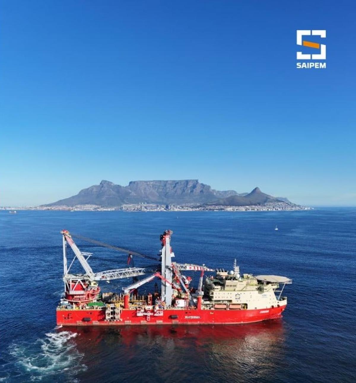 Saipem’s Heavy Lifting and Pipe-Laying Vessel Gearing up for Work on €4B Black Sea Gas Project
