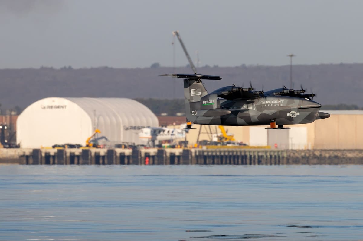 REGENT’s Autonomous Drone Squire Completes First Ground-Effect Flight in U.S. Waters