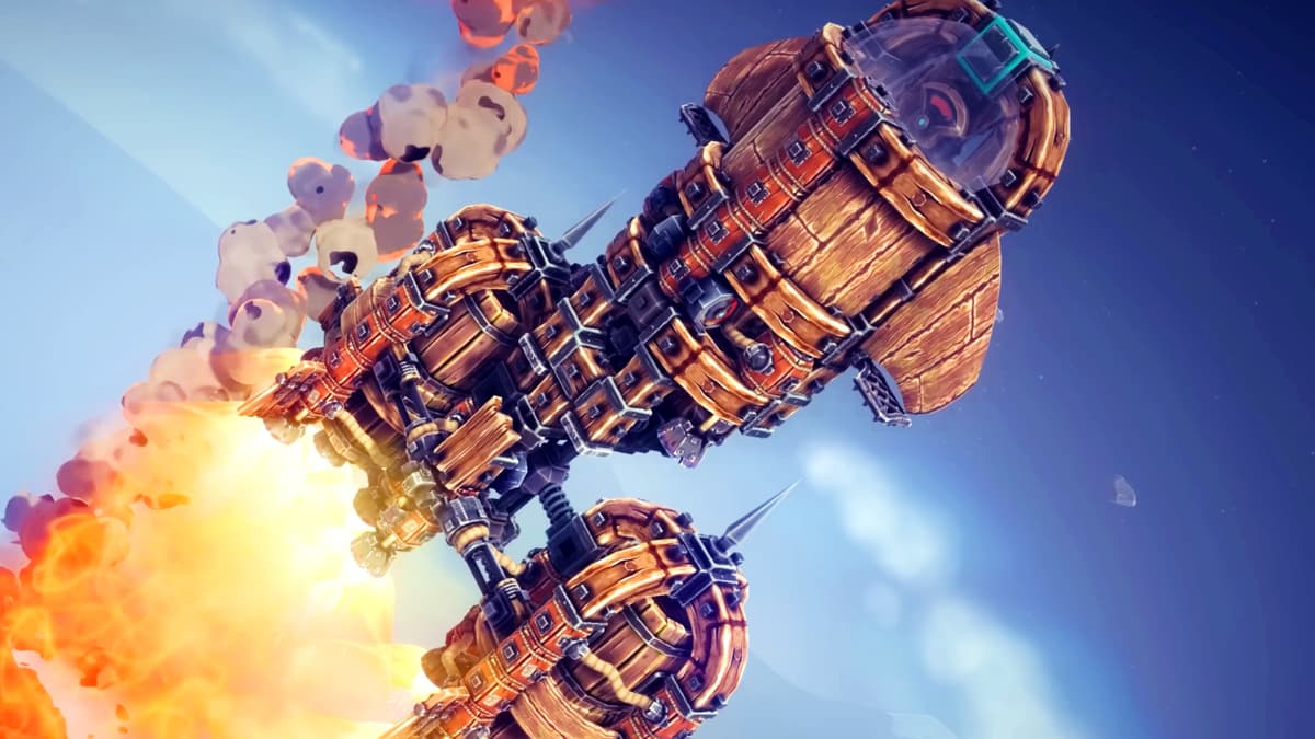 Destruction Sandbox Besiege's New Space DLC Gets Far Bigger than Anything You've Seen Before