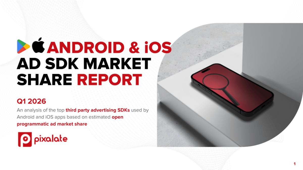 Pixalate Releases Q1 2026 Mobile SDKs Market Share Report