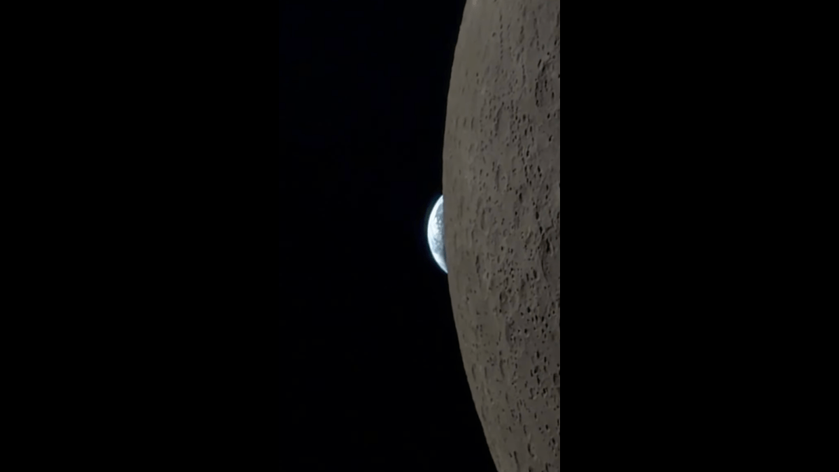 New Artemis II Astronaut iPhone Video Reveals New Earthset View