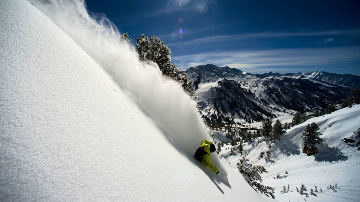 The Only Time Snowboarders Are Allowed at Alta Has Begun
