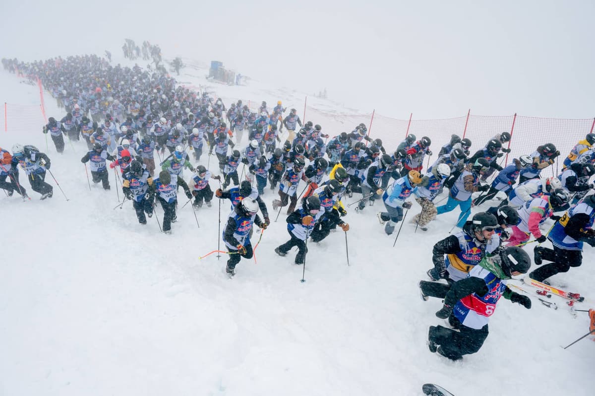 A Mad Dash and a Mass Start: Is This Skiing's Most Chaotic Race? (Video)
